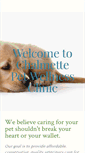Mobile Screenshot of chalmettepetwellness.com